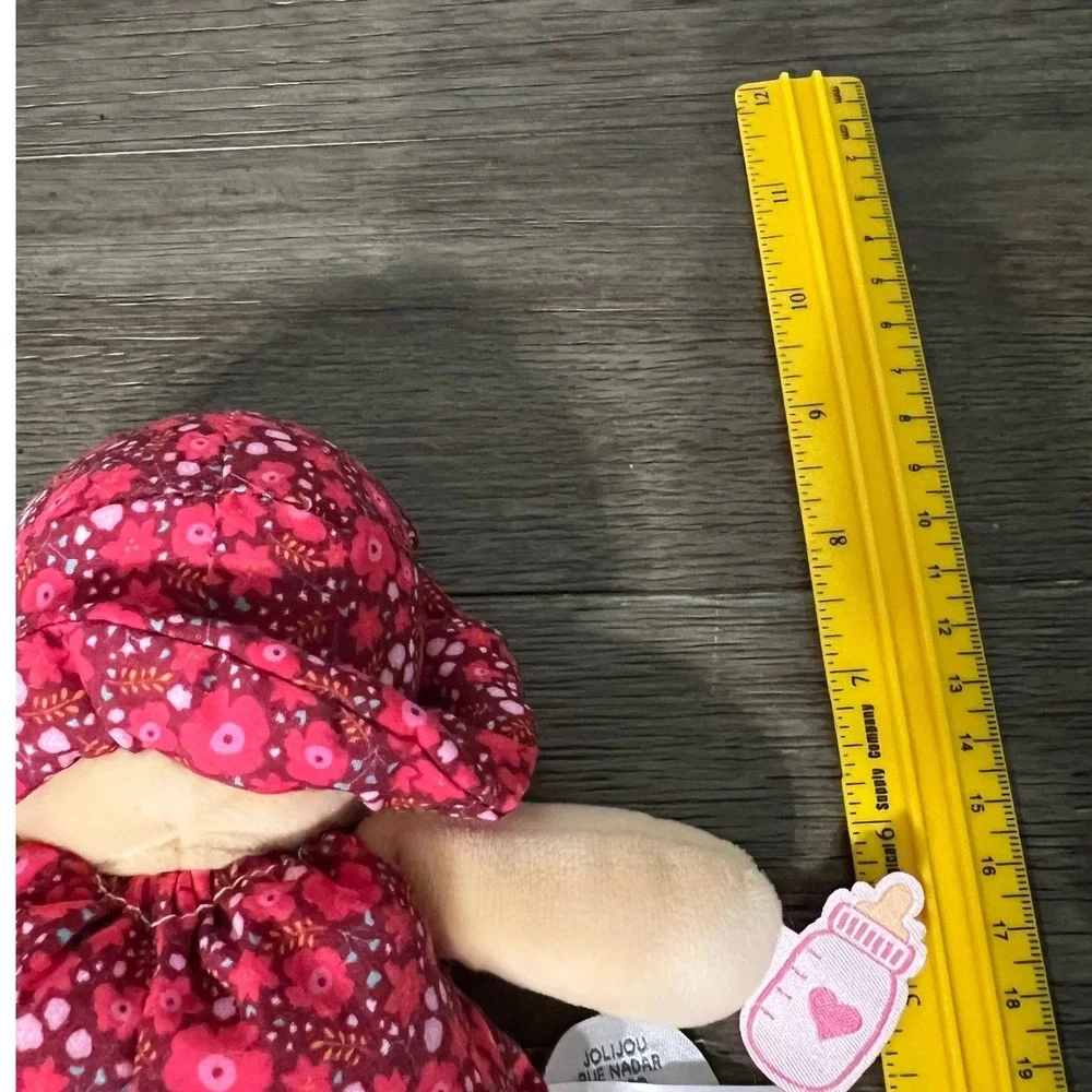 Jolijou Maelle Baby Doll 8"‎ Plush Paris France Stuffed Toy - Picture 5 of 5